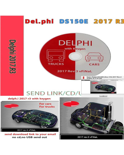 Car repair software For Delphis 2017.R3 with Free Keygen for Delph-is 