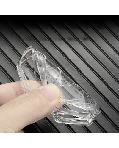 Nueva funda para llave de coche de TPU transparente suave para BYD Att