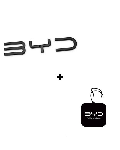 Pegatina de logotipo de coche de Metal serie BYD BYD Atto 3 Yuanes Plu