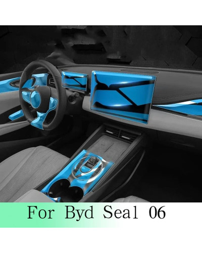 Para Byd Seal 06 puerta Interior de coche consola central medios table