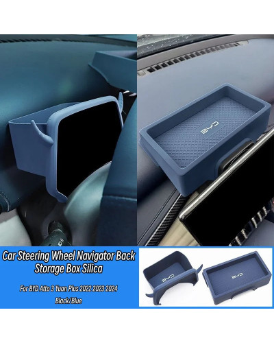 Caja de almacenamiento de pantalla de instrumentos de coche, caja de a