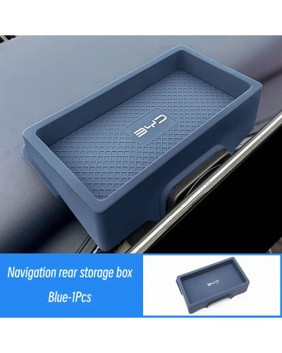 Caja de almacenamiento de pantalla de instrumentos de coche, caja de a