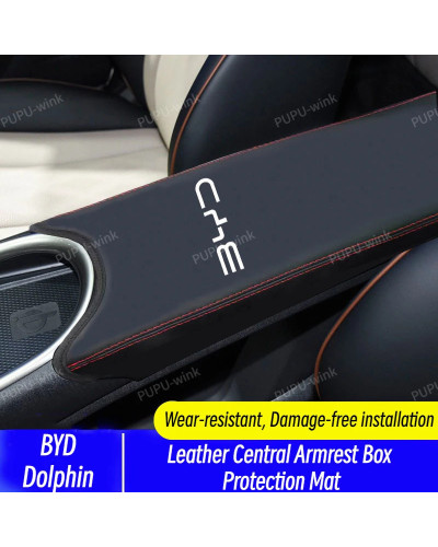 BYD Dolphin-funda para reposabrazos, reposabrazos Central de cuero, es