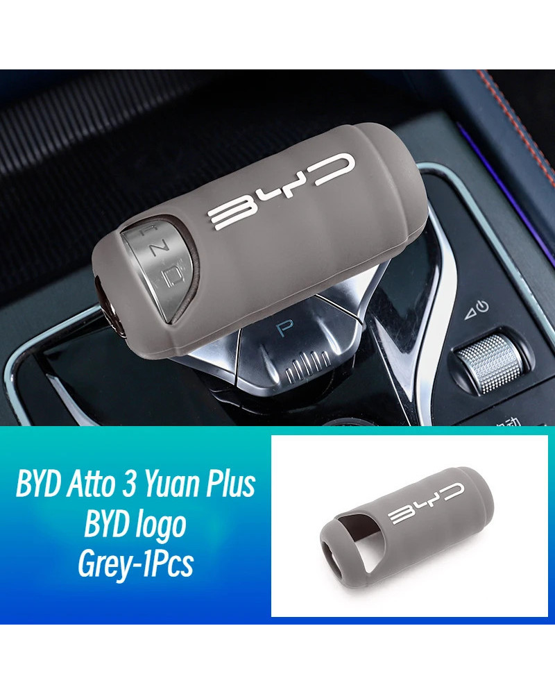 BYD Atto 3 Yuan Plus perilla de engranaje de coche cubierta protectora