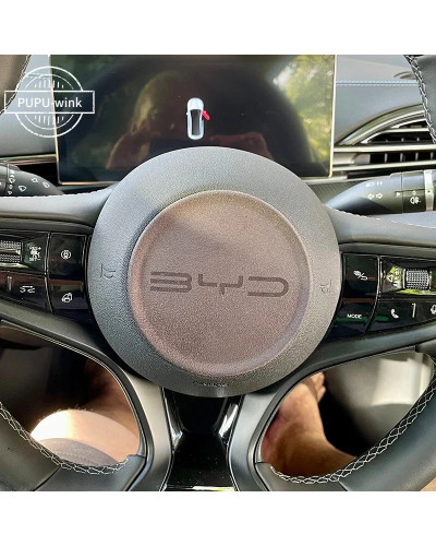 BYD Atto3 Yuan PLus Seal Dolphin Seagull-pegatina central para volante
