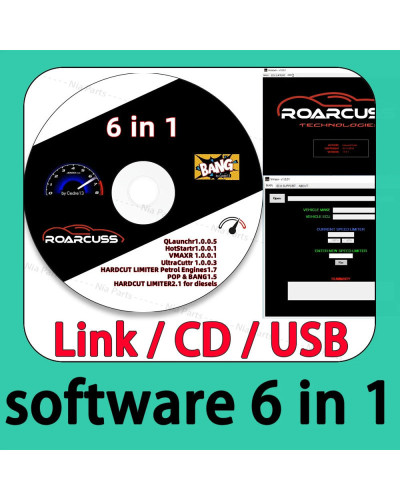 software 6 in 1 Maintenance Tools tuning cars ECU Diagnostic Car 5.2 r