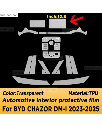 Para BYD KING DM-I 2023 2024 Panel de pantalla de navegación Interior 