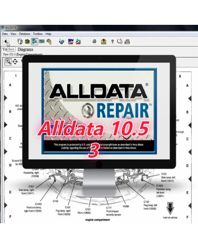 2023 Hot Newest alldata Auto Data Repair Diagram Software alldata 10.5