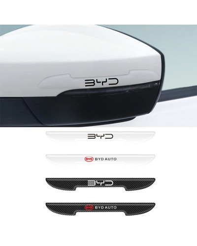 Tiras anticolisión para puerta de coche, accesorio para BYD Atto 3 Yua