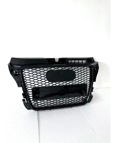 Cubierta de rejilla hexagonal para Audi, parrilla frontal deportiva estilo RS3, A3/S3 8P, 2009, 2010, 2011, 2012, 2013, nuevo