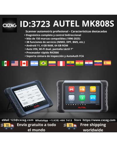 AUTEL MK808S ID:3723