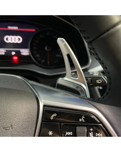 Extensiones de palanca de cambios para volante de coche, accesorios para Audi A3, S3, A4, S4, A5, S5, A6, S6, A8, R8, Q5, Q7, TT