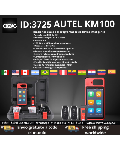 AUTEL KM100 ID:3725