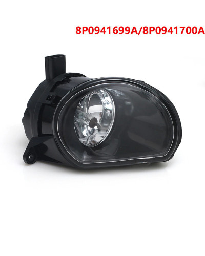 Luz antiniebla del parachoques delantero izquierdo/derecho del coche, lámpara del lado del conductor/pasajero 8P0941699A LF 8P09