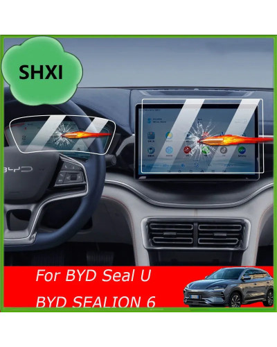 Película protectora de pantalla de vidrio templado para BYD Seal U Sea