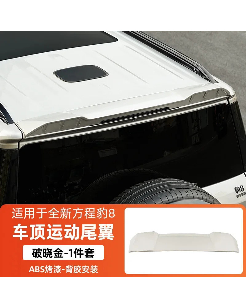 Ala trasera deportiva, ala fija para techo, para BYD Leopard 8 FangChe