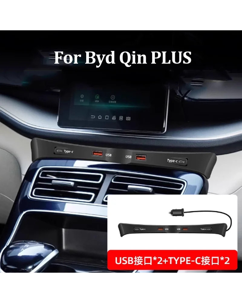 Para BYD Atto 3 Yuan Plus 2023 Control Central base de carga rápida ca