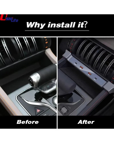 Para BYD Atto 3 Yuan Plus 2023 Control Central base de carga rápida ca