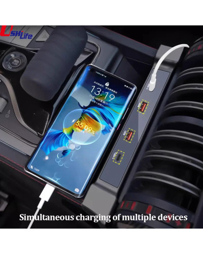 Para BYD Atto 3 Yuan Plus 2023 Control Central base de carga rápida ca
