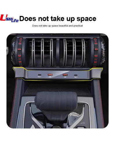 Para BYD Atto 3 Yuan Plus 2023 Control Central base de carga rápida ca