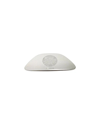 Para BYD SEAL 2022-2024 para Dynaudio ABS carbono/plata cubierta de bo