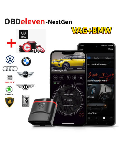 OBDelevent Obd eleven OBD11Nextgen, dispositivo de diagnóstico OBD2, para VW, Polo, Golf, BMW y Audi, Original