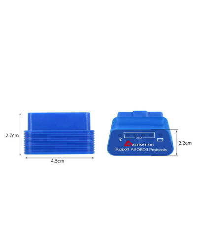 Escáner Bluetooth OBD2 ELM327 para BMW, TOYOTA, HONDA, VOLVO, FORD, VW, AUDI, MERCEDES AMG, SKODA, KIA, DODGE, herramienta de di