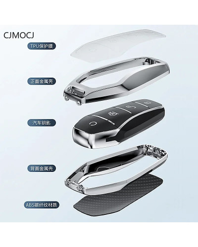 Para BYD Qin Plus/Dolphin/Seal/Seagull/Tang/Song Plus/Yuan llavero de 