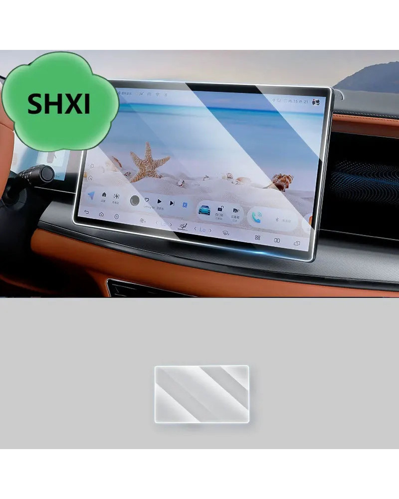 Película protectora de pantalla de vidrio templado para BYD Sealion 7 
