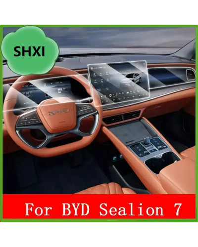 Película protectora de pantalla de vidrio templado para BYD Sealion 7 