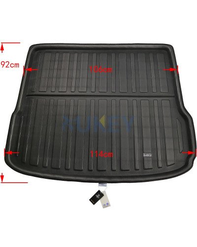 Bandeja para maletero trasero para AUDI Q5 SQ5 2008-2017, alfombrilla para carga, forro para suelo, 2009, 2010, 2011, 2012, 2013