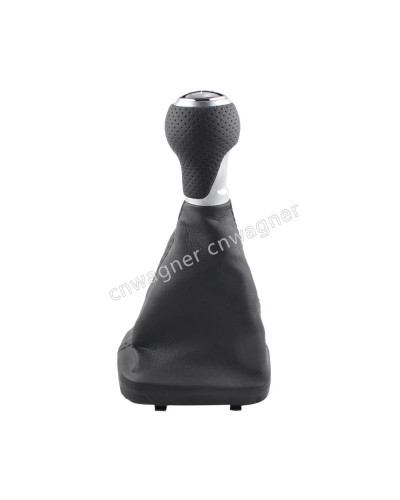 Perilla de palanca de marchas de cuero para coche, pomo de 6 velocidades, 8PO, 864, 261, para Audi A3, 8P, 2003-2012