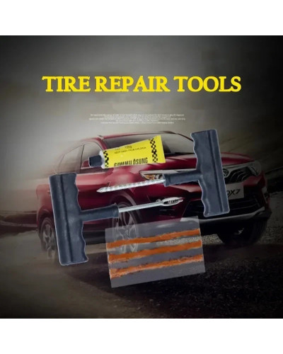 Car Tire Repair Kit, Bicycles, Trucks, Motorcycles, Set Tools, Tire Pu