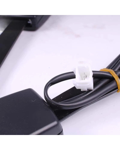 Conjunto de conector de hebilla de anclaje de cinturón de seguridad co