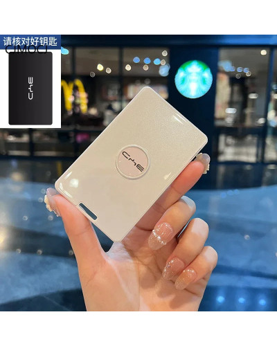 Funda para llave de coche con tarjeta NFC, carcasa Fob para BYD Qin Pl