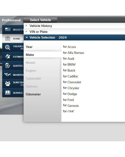 2024 Alldata Auto Data Car Data Software Online Account for Car Repair