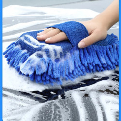 Car Wash Towel Car Wash Gloves Glove Cleaning Tools Auto Acessories Car Detailing Beauty Soft Fiber Car Washing Gloves with Foam