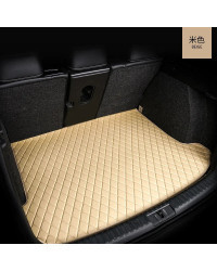 Alfombrillas impermeables para Coche, almohadillas de protección para maletero trasero de Coche, accesorios para Audi A6 C7 Stat