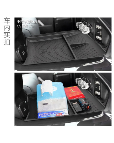 Para BYD Fang Cheng Bao 5 Kit organizador de consola central - Bandeja
