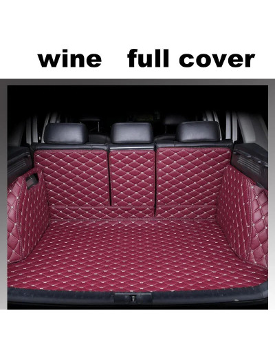 Alfombrillas impermeables para Coche, almohadillas de protección para maletero trasero de Coche, accesorios para Audi A6 C7 Stat