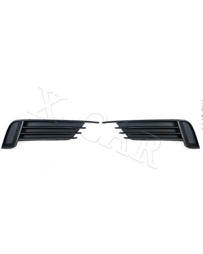 Parrillas de luz antiniebla del parachoques delantero del coche, accesorios de cubierta embellecedora para AUDI A3, 2013, 2014, 