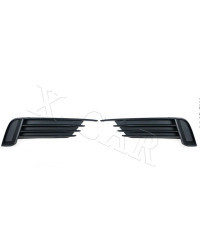 Parrillas de luz antiniebla del parachoques delantero del coche, accesorios de cubierta embellecedora para AUDI A3, 2013, 2014, 