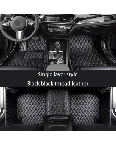 Rouze-alfombrillas personalizadas para coche, alfombrillas para suelo 