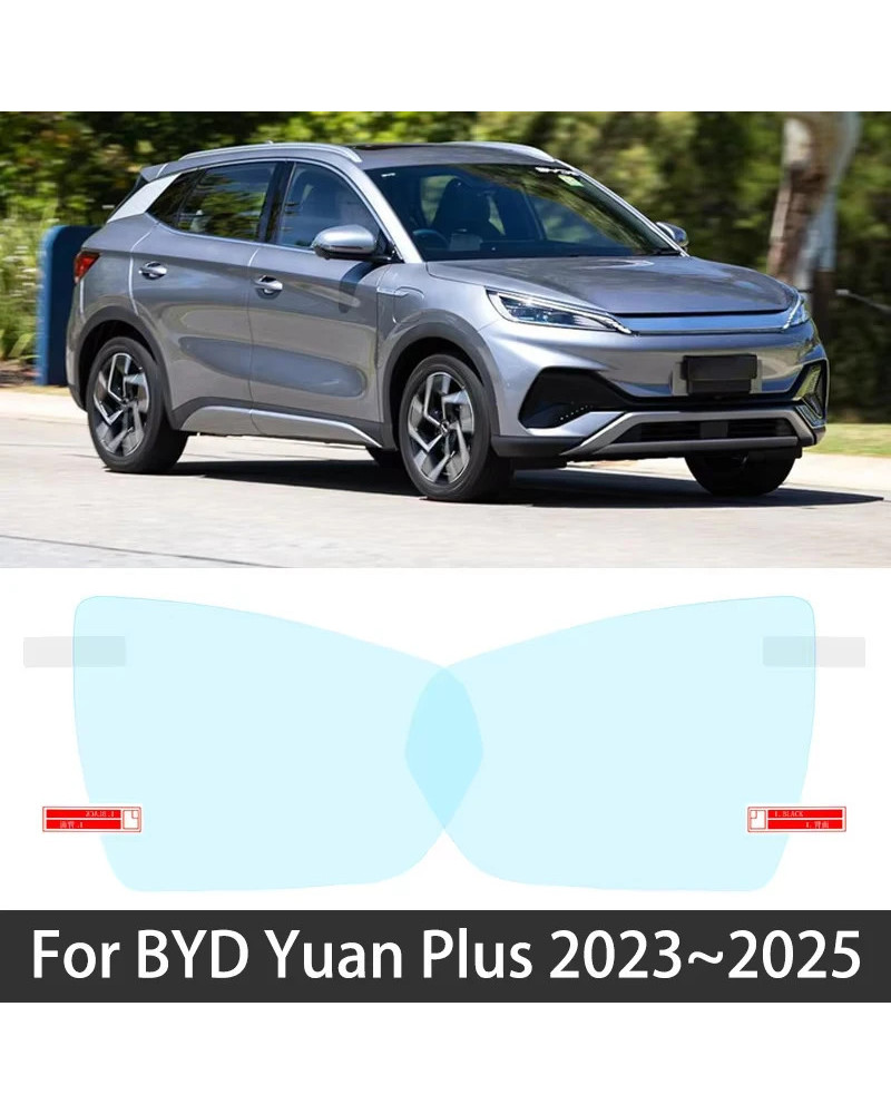 Para BYD Dolphin EA1 EM2E 2022 ~ 2025 película antiniebla de cobertura