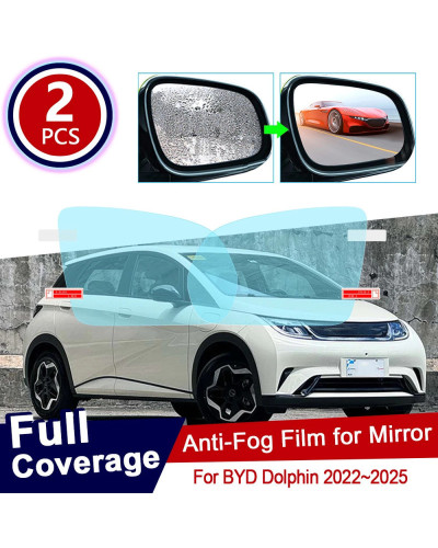 Para BYD Dolphin EA1 EM2E 2022 ~ 2025 película antiniebla de cobertura