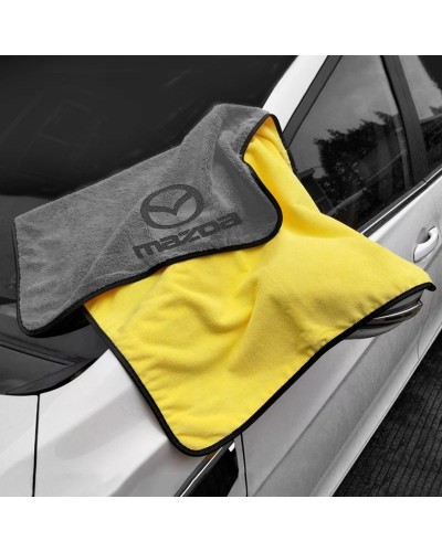 Toalla de microfibra con logotipo de coche, toallas de secado y limpie