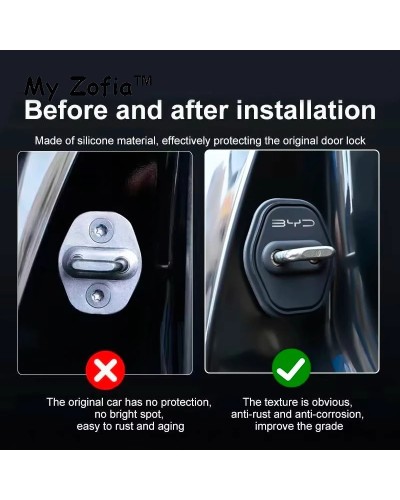 Para BYD Seal U Sealion 6 2024 2025 puerta amortiguación silenciosa co