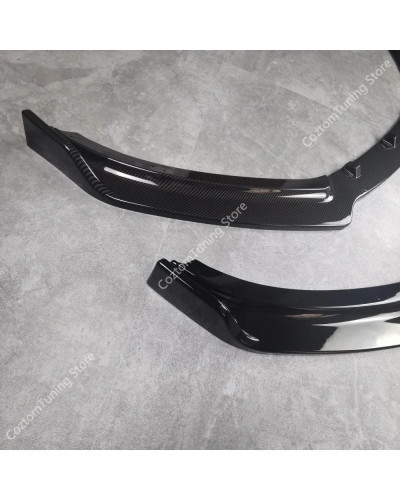 Parachoques delantero de coche, difusor divisor de Alerón, reequipamiento para Audi A4, B8, B8.5, 8K, A4, TFSI, TDI, 2012-2016, 