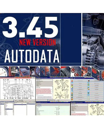 2024 Hot AutoData 3.45 Car Software + Vivid Workshop Data Atris-Stakis