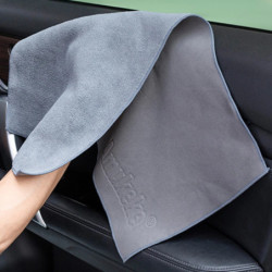 1pcs Car Cleaning Cloth Chamois Leather Coral Fleece Car Drying Towel Shammy Cleaning Cloth Absorbent Washing Suede Towel